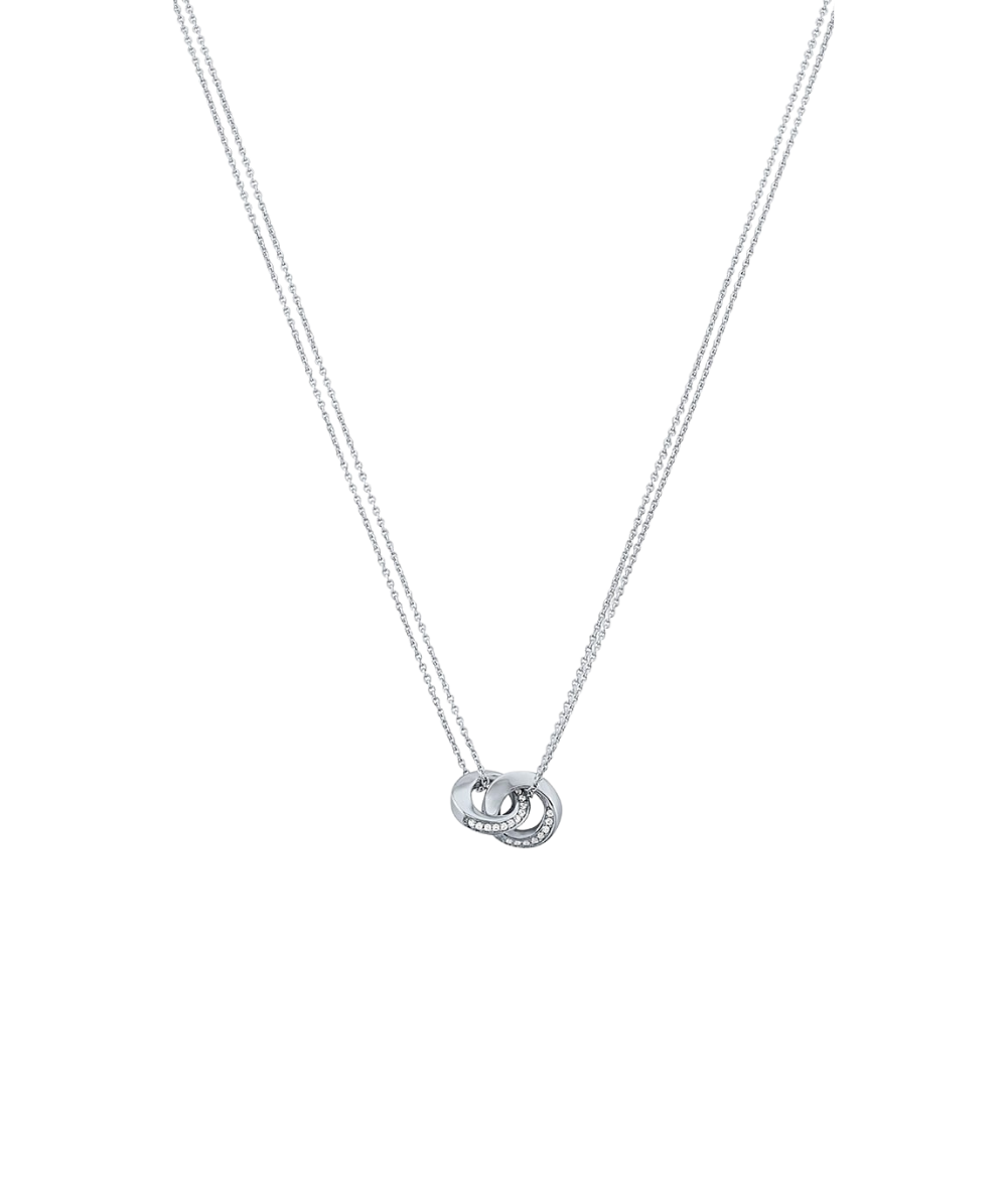 Women's necklace sterling silver Twisted, JETTE