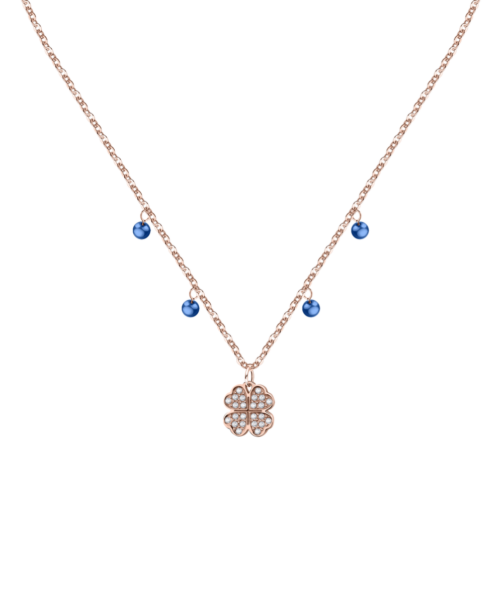 Women's Necklace with Clover Pendant, LA PETITE STORY