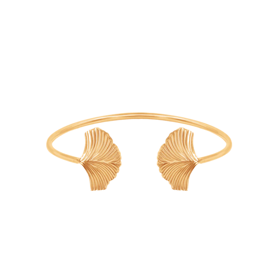 Women's bracelet Ginko gold-plated, Lilou