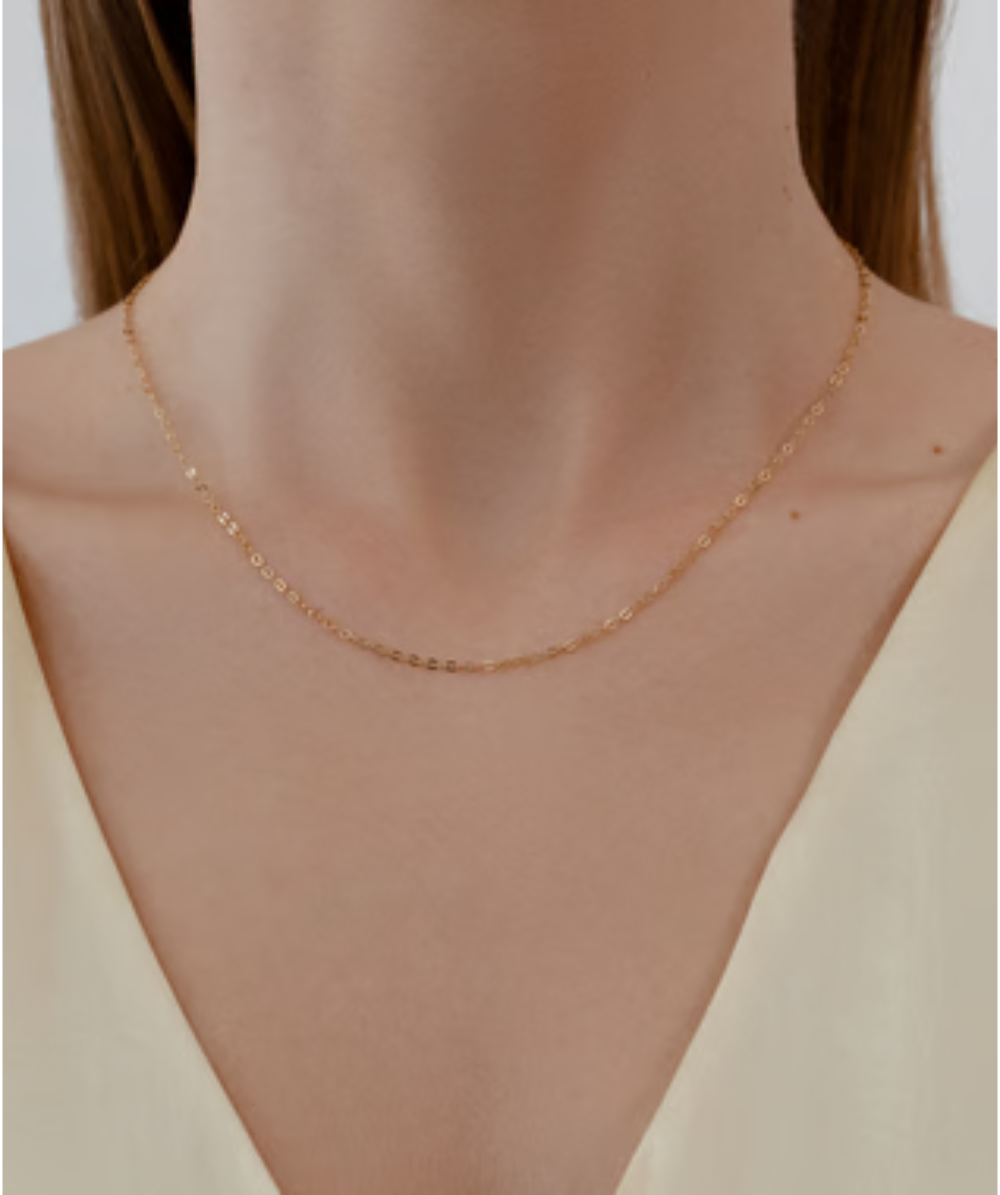 Women's 585 gold necklace, Lilou
