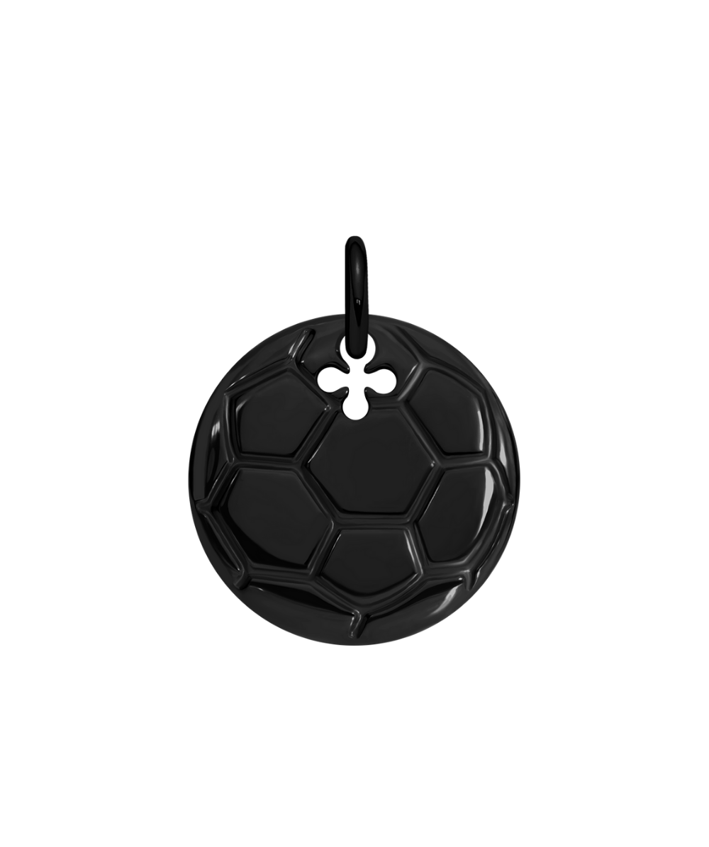 Football hanging pendant, black, Lilou
