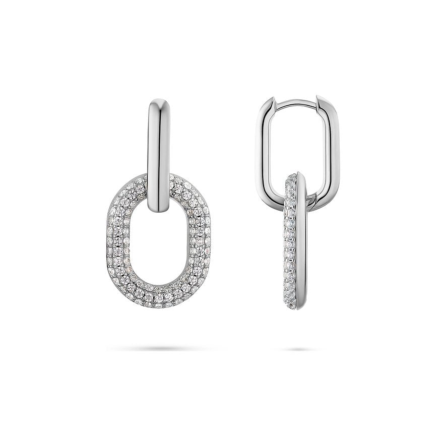 Women's earrings sterling silver LIQUID, JETTE
