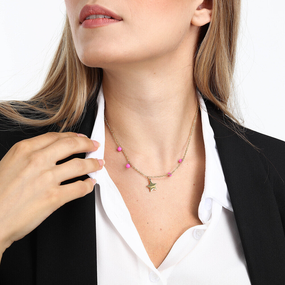 Women's Necklace with Star Pendant, LA PETITE STORY