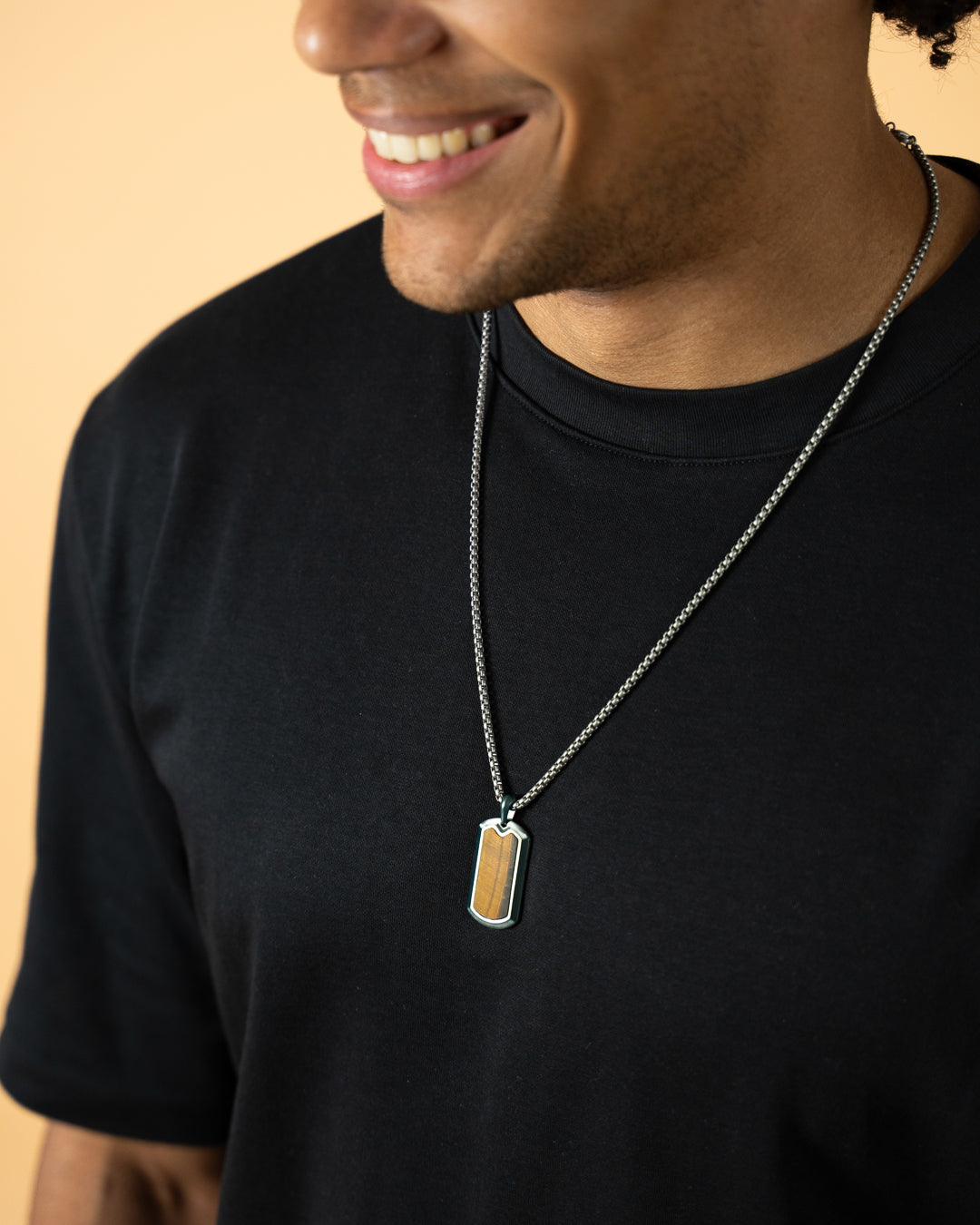 Men's necklace adjustable Imperium Tiger, GEMINI