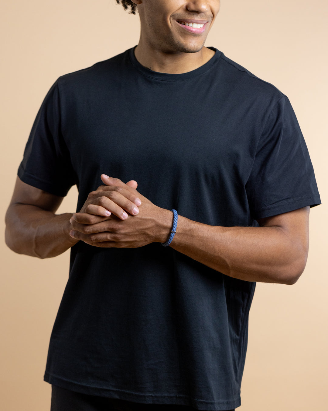 Men's bracelet Una Light Blue, GEMINI