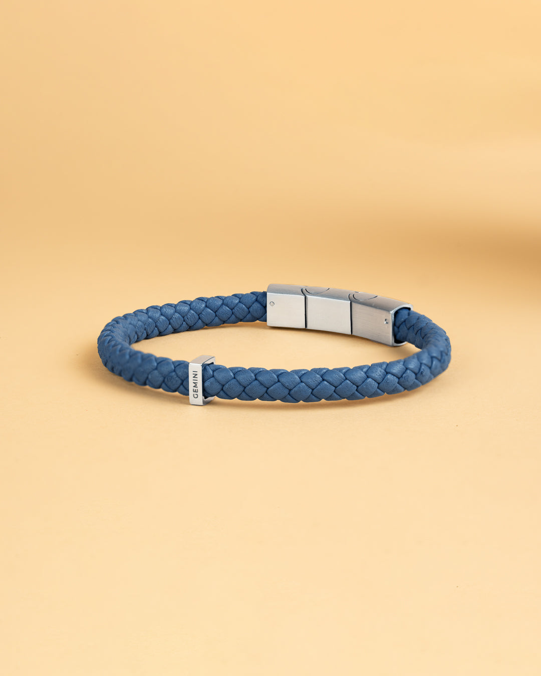 Men's bracelet Una Light Blue, GEMINI