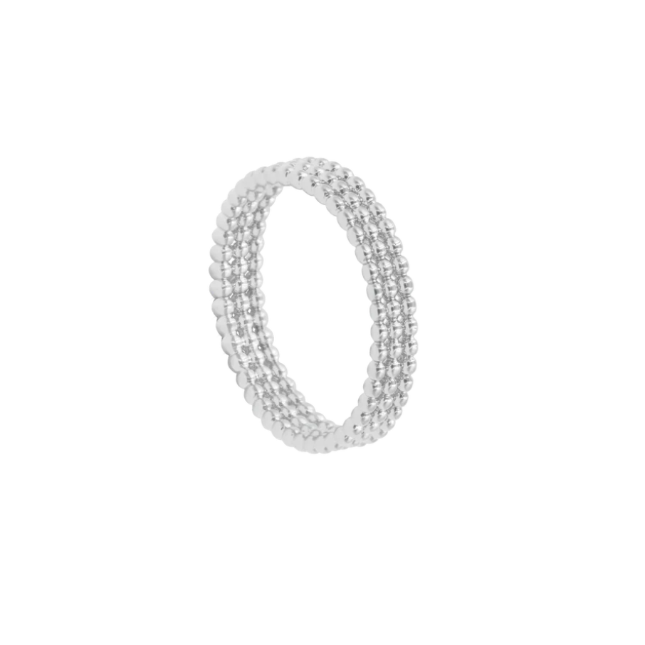 Women's ring Etno silver-plated, Lilou