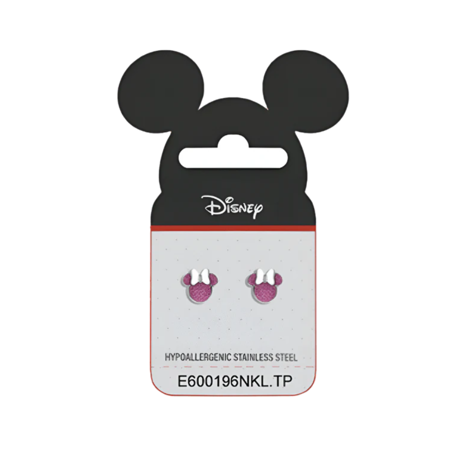 Children's earrings stud with Minnie, DISNEY