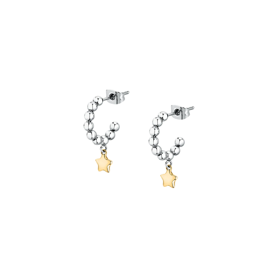 Women's earrings Talismani with star-shaped pendant, MORELLATO