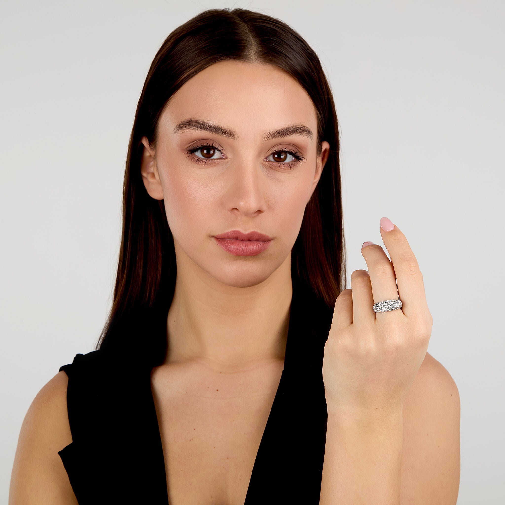 Crystal ring for women, Design collection, Morellato