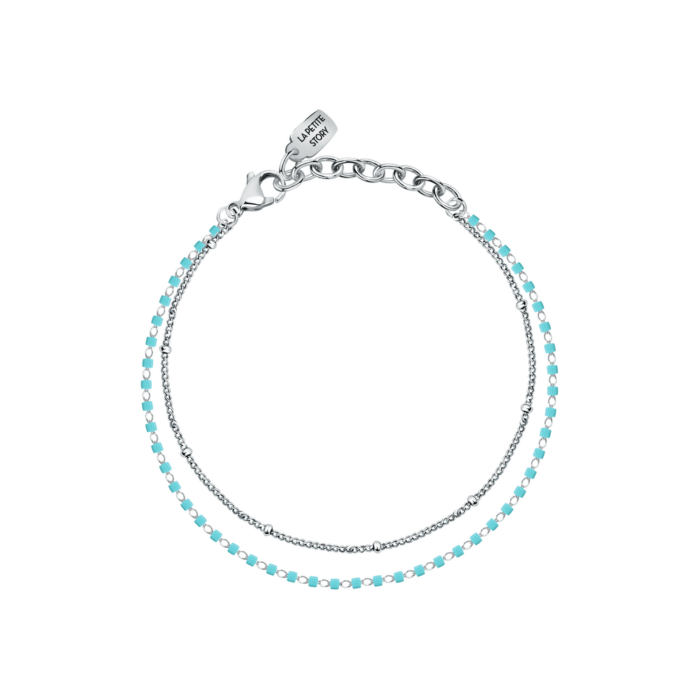 Bratara Friendship dubla, ajustabila - Bratari ajustabile - LPS05ARR95 - LA PETITE STORY - Tessora