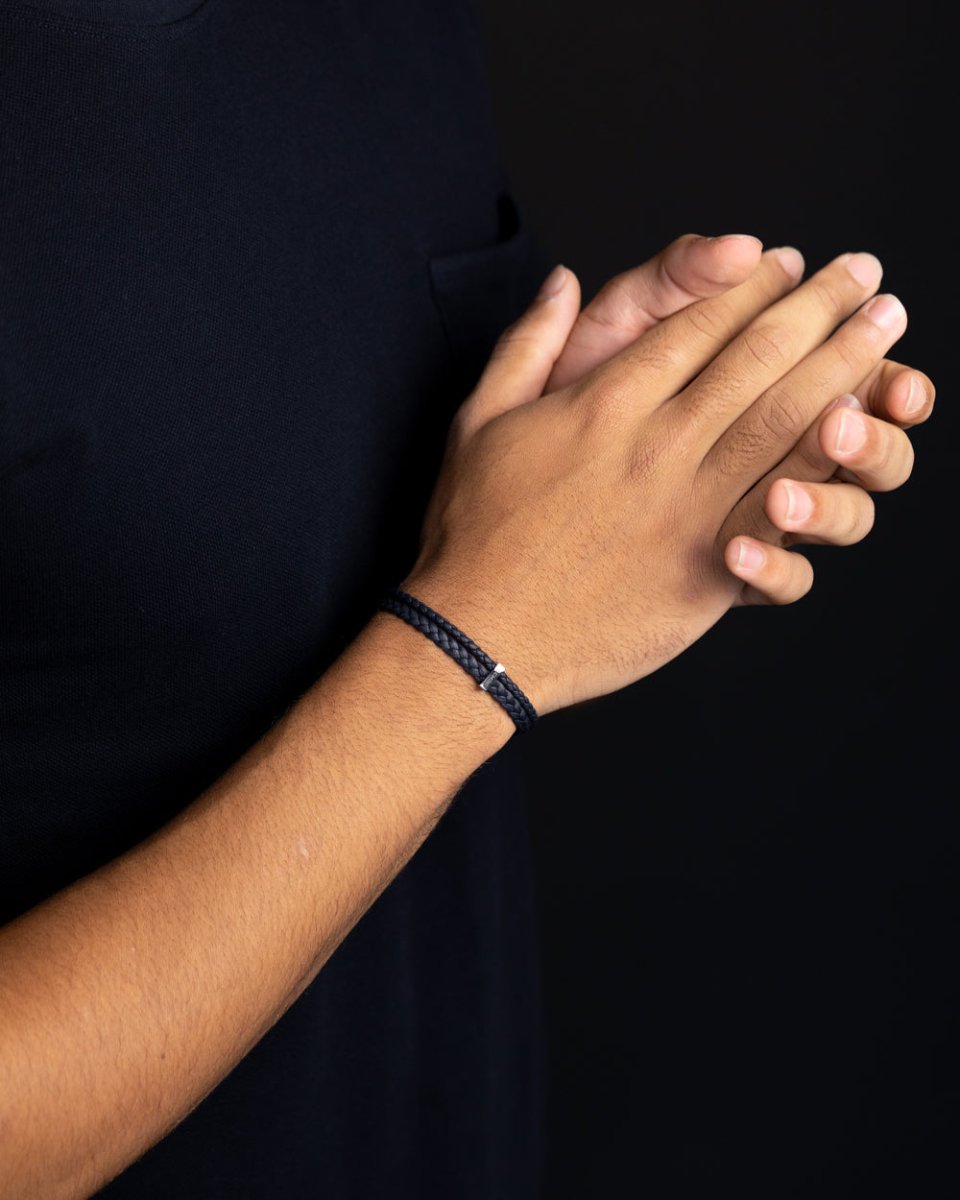 Bratara pentru barbati Duo Blue - Bratari pentru barbati - O53XSS - GEMINI - Tessora