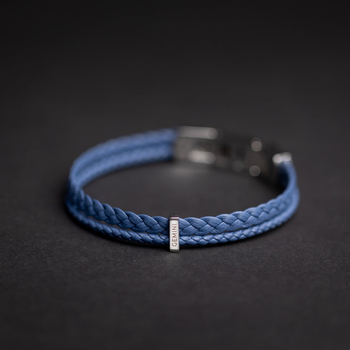 Bratara pentru barbati Duo Light Blue - Bratari pentru barbati - O55XSS - GEMINI - Tessora