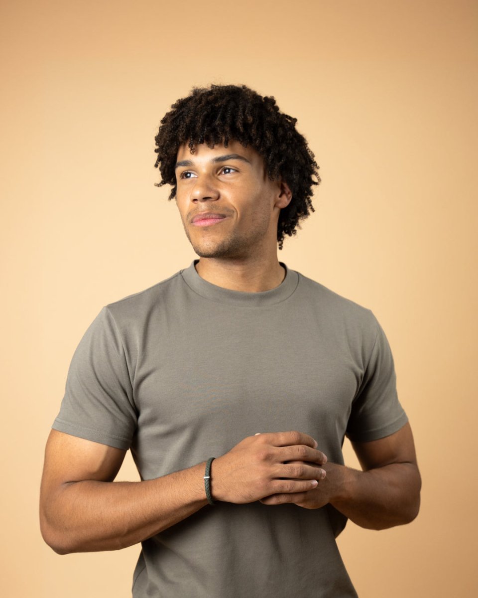 Bratara pentru barbati Una Green - Bratari pentru barbati - O46XSS - GEMINI - Tessora