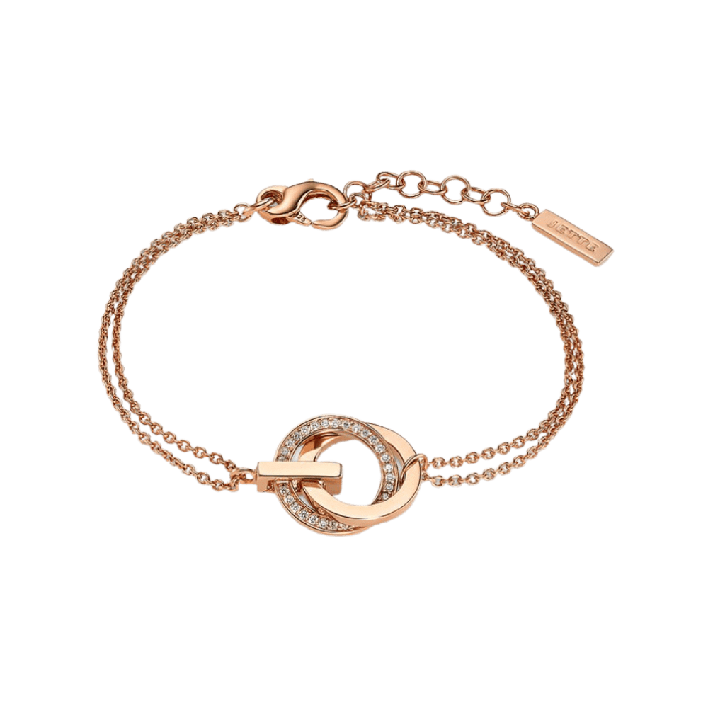 Bratara SWING din Argint 925, rose - gold - Bratari ajustabile - S.88336836NL - JETTE - Tessora