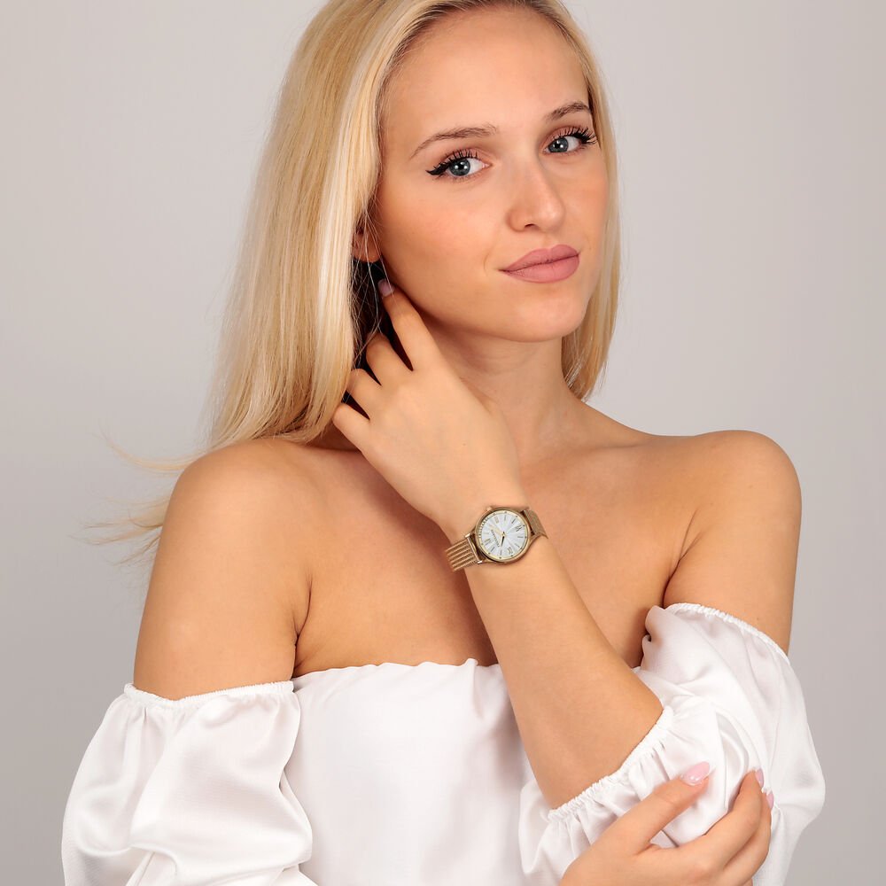 Ceas auriu Trussardi T Star dama - Ceasuri dama - r2453152502 - TRUSSARDI - Tessora