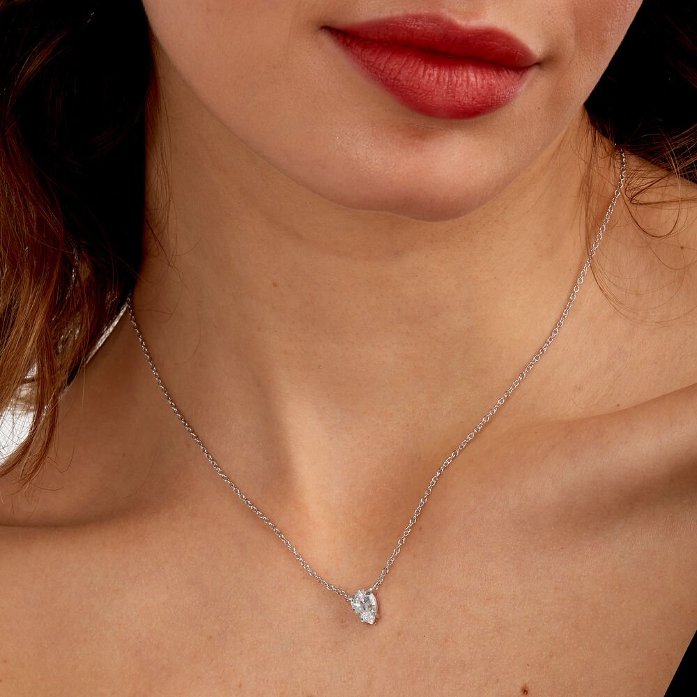 Colier Tesori cu piatra In forma alungita - Coliere din argint - saiw211 - MORELLATO - Tessora