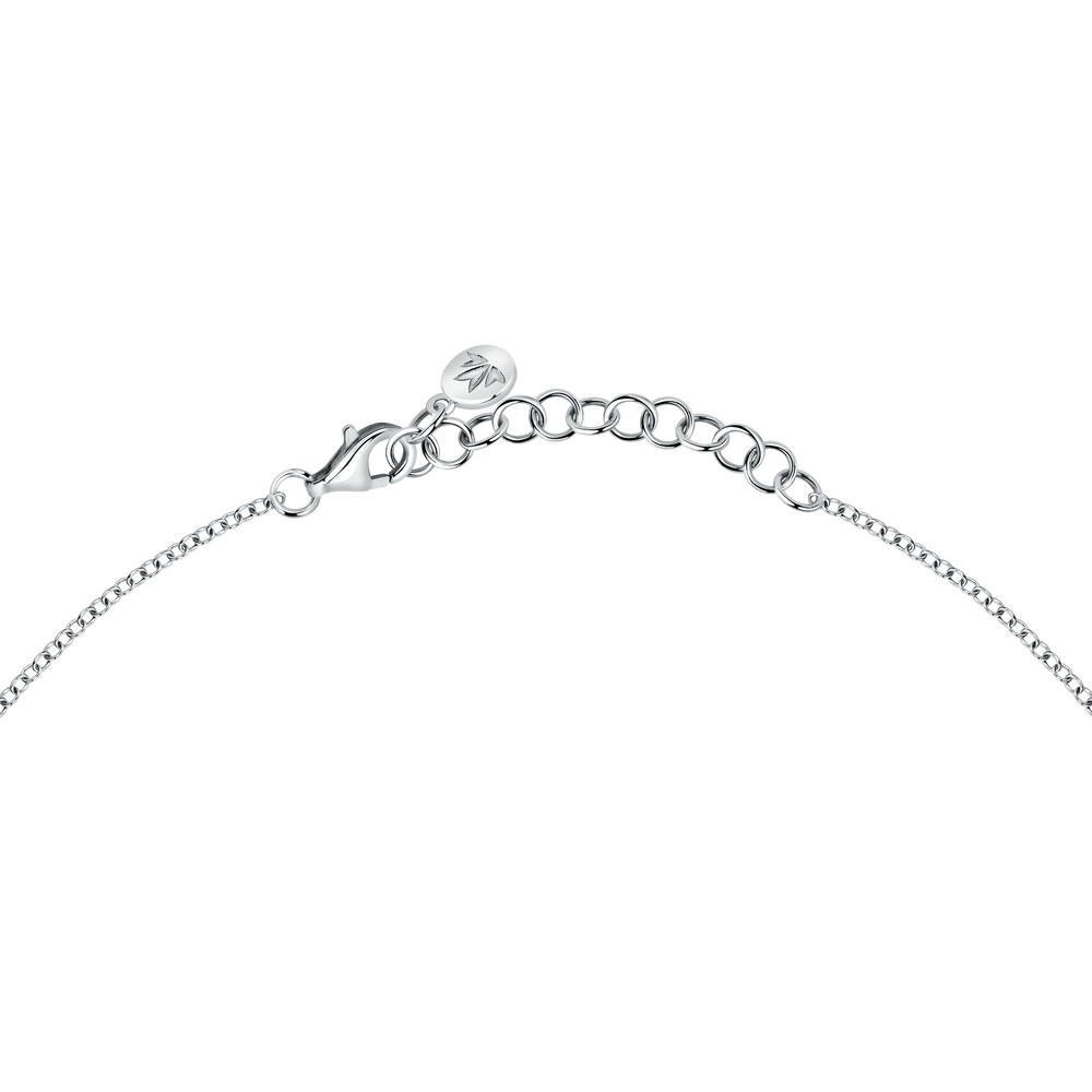 Colier Tesori Kate verde smarald si pietricele de zirconiu - Coliere din argint - saiw151 - MORELLATO - Tessora