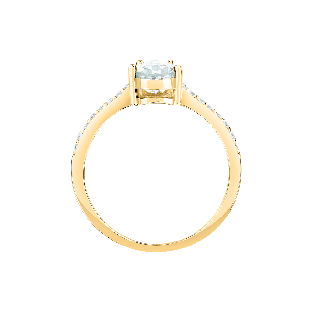 Inel Tesori cu piatra In forma alungita - Inele din argint - saiw210012 - MORELLATO - Tessora