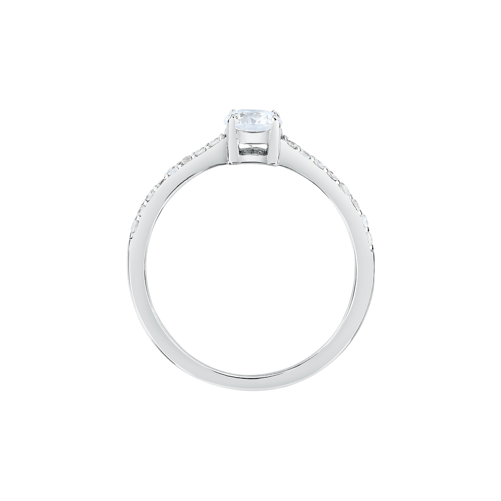 Inel Tesori solitaire cu pietricele de zirconiu - Inele din argint - saiw179010 - MORELLATO - Tessora