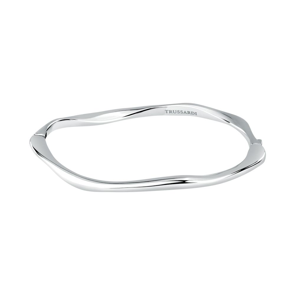 Women's silver-tone bracelet – T-Design, TRUSSARDI