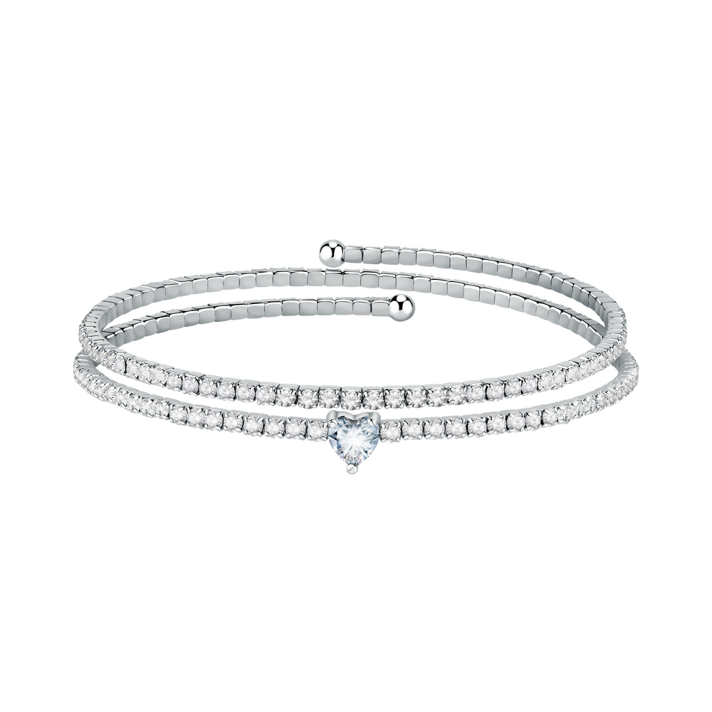 Women's Double Tennis Bracelet, LA PETITE STORY