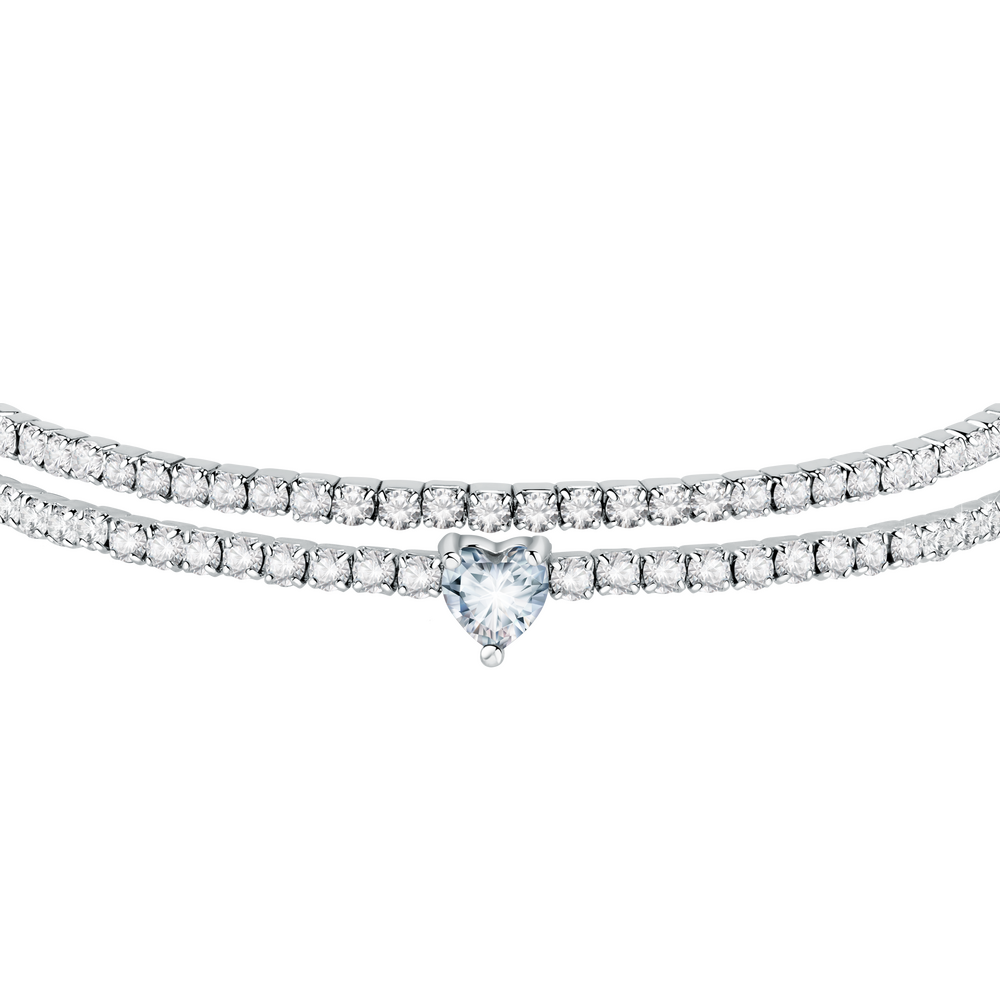 Women's Double Tennis Bracelet, LA PETITE STORY
