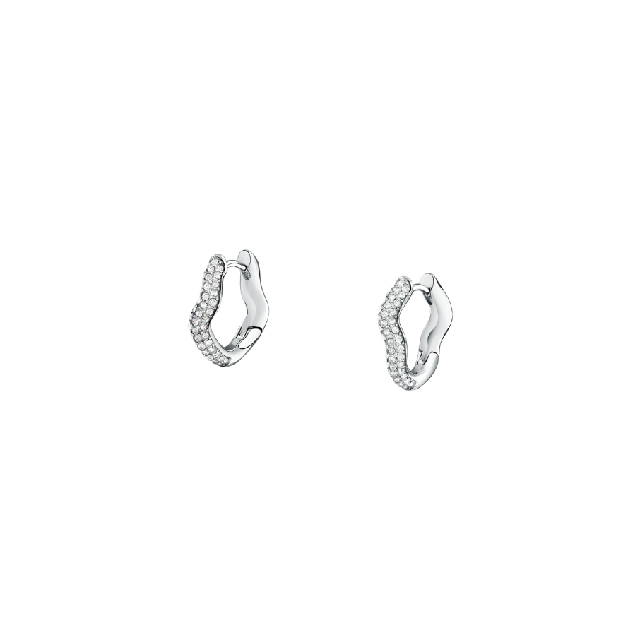 Crystal hoop earrings for women, Design collection, Morellato
