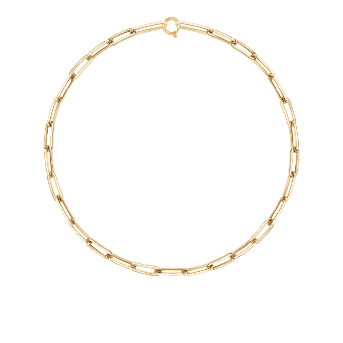 Women's necklace chain No.7 gold - plated 40 cm, Lilou - Necklaces - A03/MARKET/ANS/95 - Lilou - Tessora