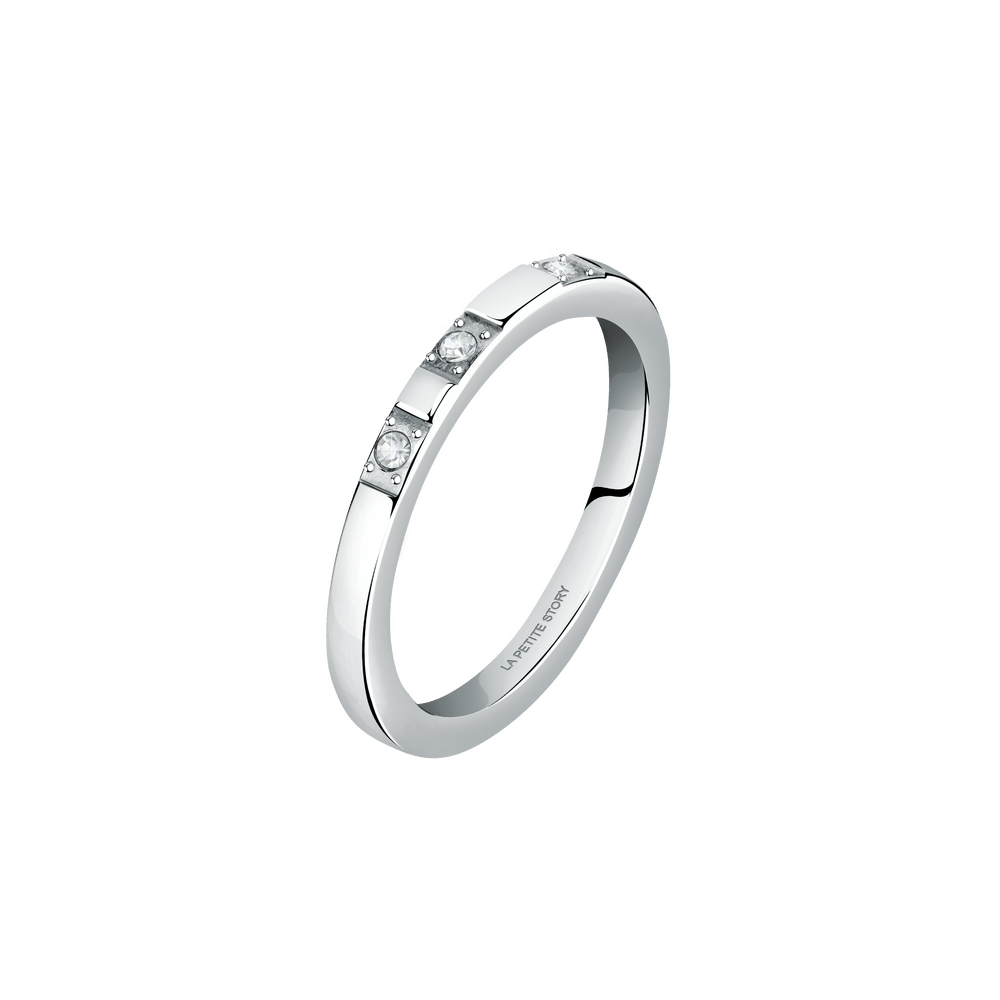 Women's Silver Ring, LA PETITE STORY - Rings - lps03avv07010 - LA PETITE STORY - Tessora